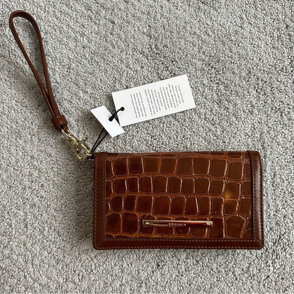 Brahmin Handbags - NEW Brahmin Leather Mulberry Wallet Clutch / Wristlet